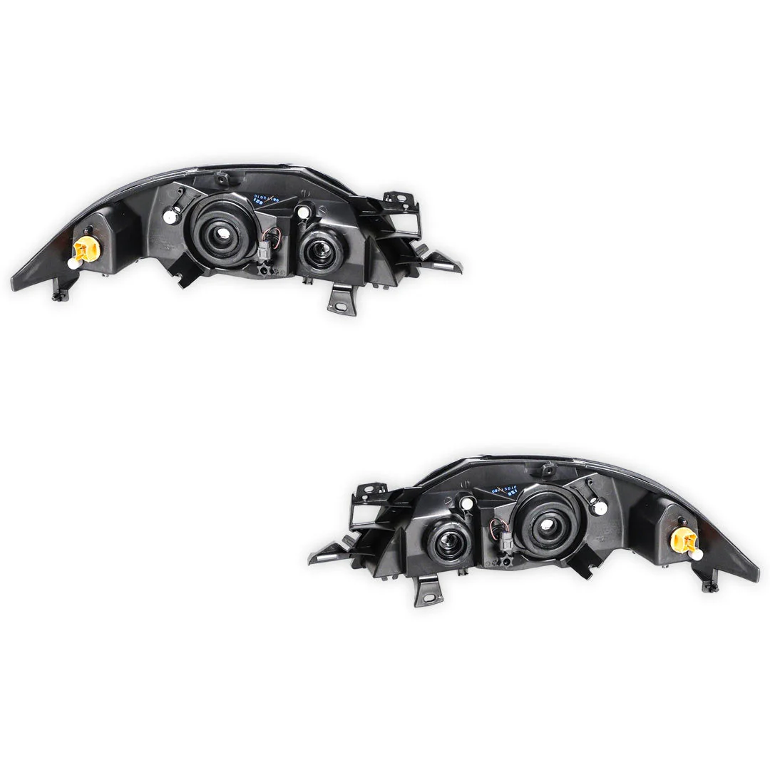 Ford Falcon / Fairmont AU Series 1 (1998 - 2000) Light Silver OEM Style Headlights LH + RH - Image 3