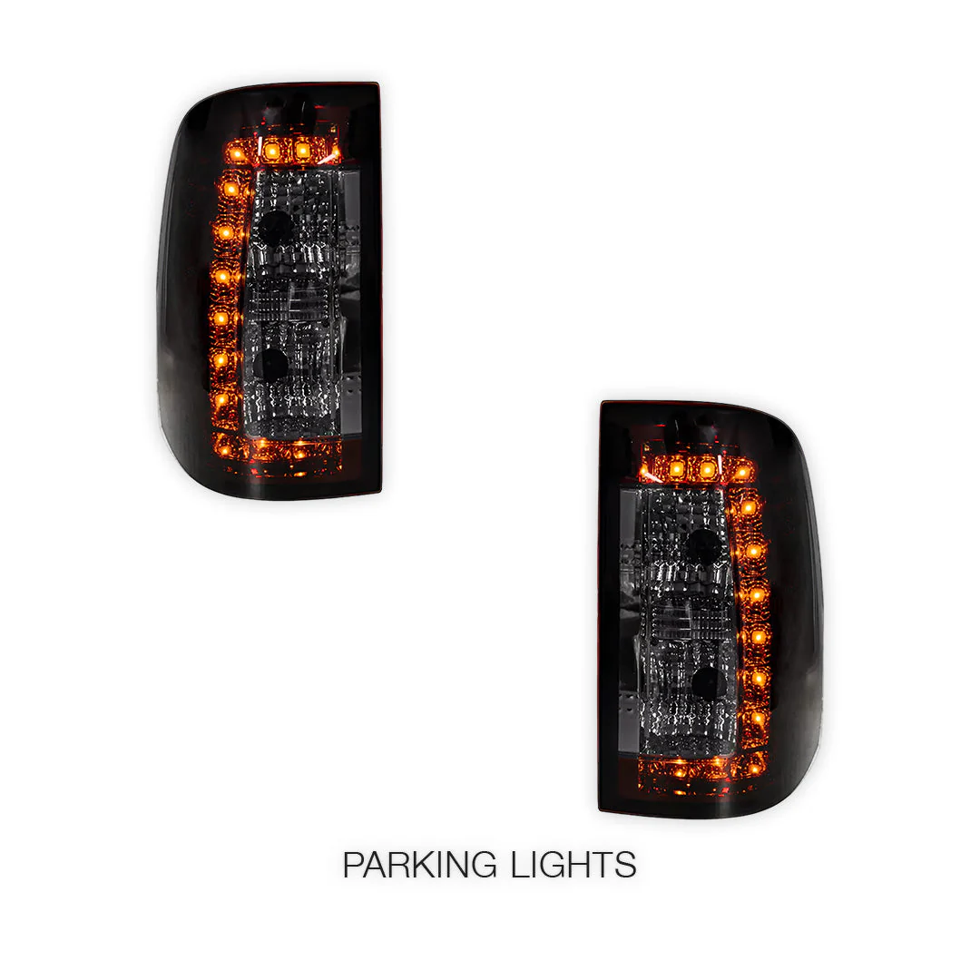 Ford Falcon FG / FG X UTE (2008 - 2016) Black LED Tail Lights LH + RH - Image 4