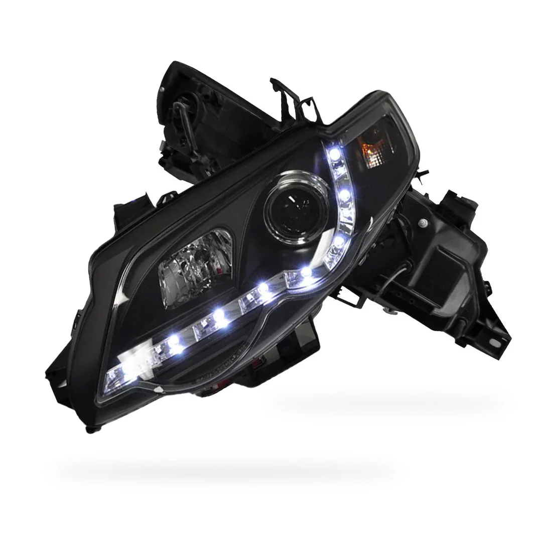 Ford Falcon FG Series 1 G6 (2008 - 2011) LED DRL Projector Headlights LH + RH
