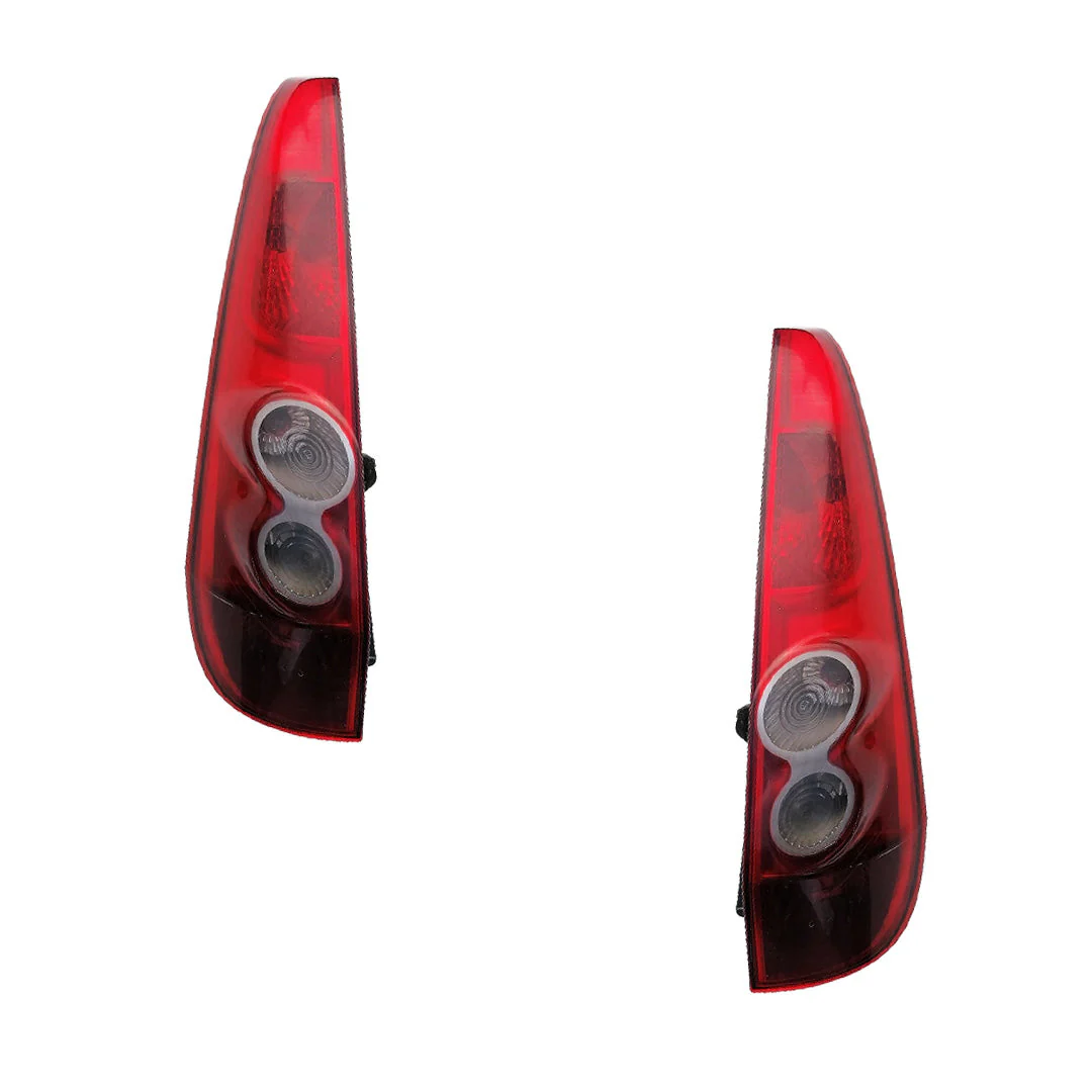 Ford Fiesta WQ (2005 - 2008) Halogen OEM Style Tail Lights LH + RH - Image 2