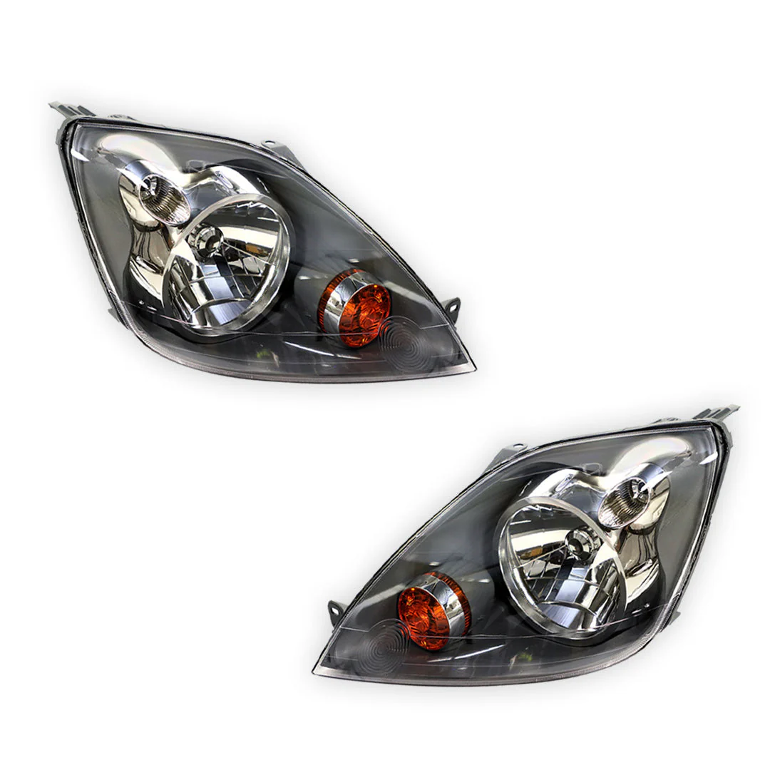 Ford Fiesta WQ (2005 - 2008) OEM Style Headlights LH + RH - Image 2