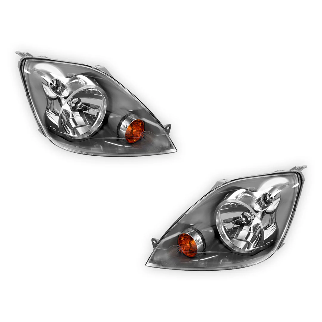 Ford Fiesta WQ (2007 - 2008) OEM Style Headlights LH + RH - Image 2