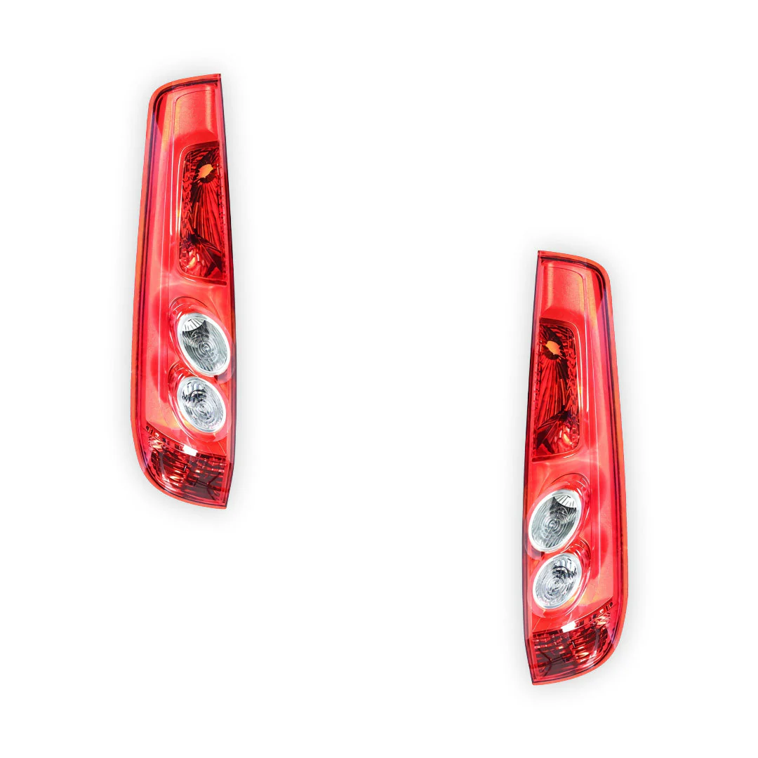 Ford Fiesta WQ (2007 - 2008) OEM Style Tail Lights LH + RH - Image 2