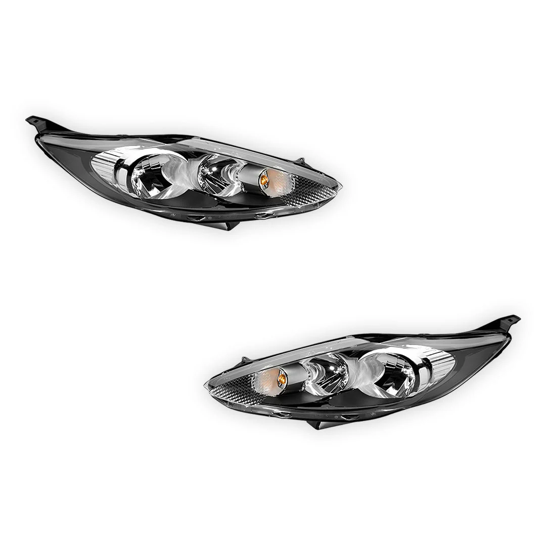 Ford Fiesta WS (2008 - 2012) Genuine Headlights LH + RH - Image 2