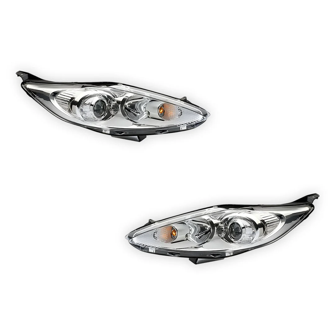 Ford Fiesta WS (2008 - 2012) Genuine Headlights LH + RH - Image 2