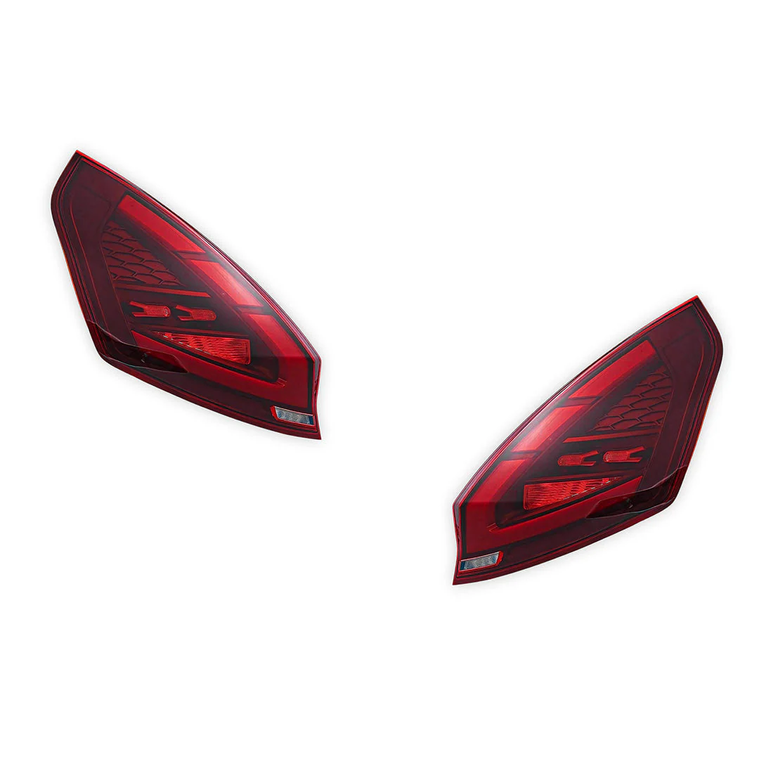 Ford Fiesta WS / WT / WZ (2008 - 2019) Sequential Red Full LED Tail Lights LH + RH - Image 6