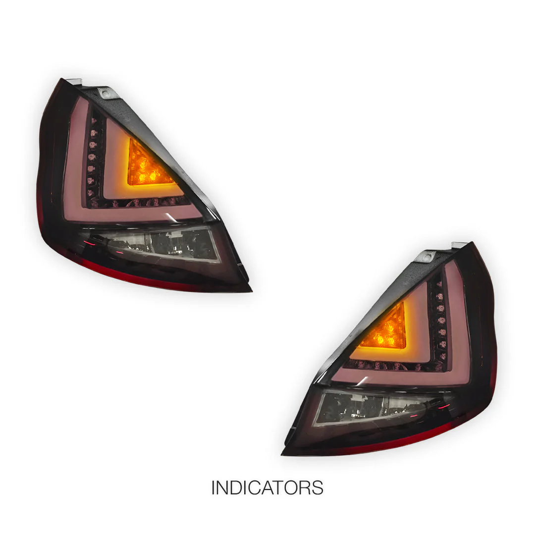 Ford Fiesta WT (2009 - 2014) 3D LED Stripe Tail Lights LH + RH - Image 10