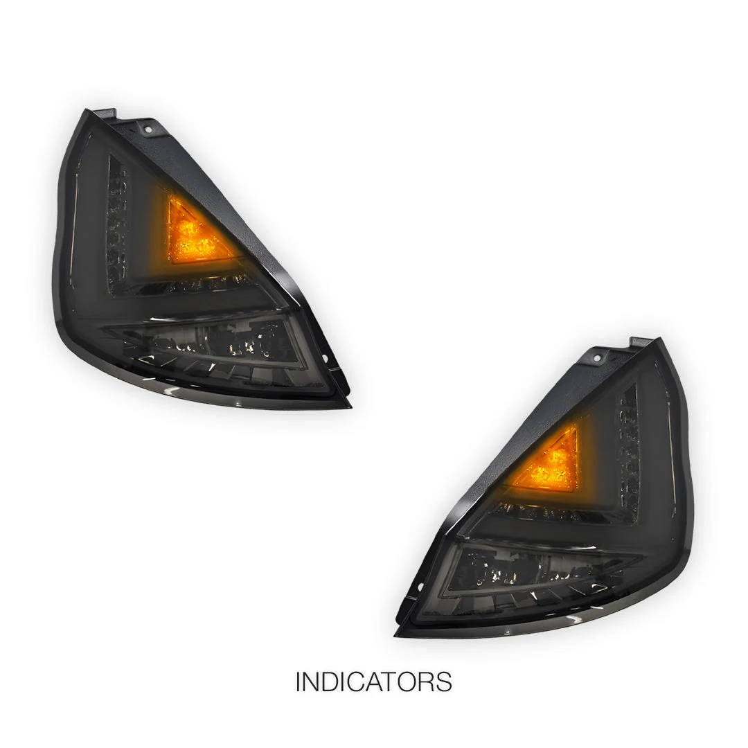 Ford Fiesta WT (2009 - 2014) 3D LED Stripe Tail Lights LH + RH - Image 4