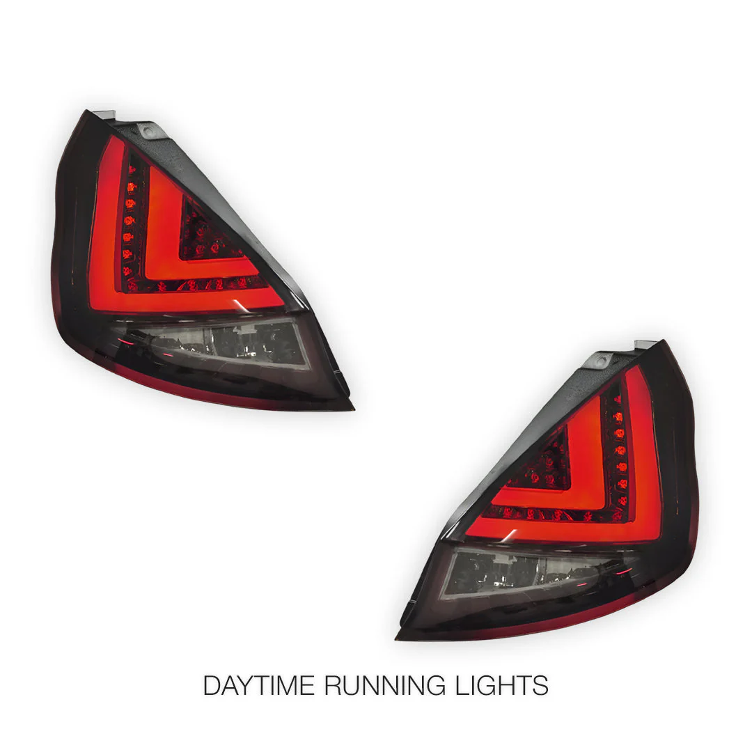 Ford Fiesta WT (2009 - 2014) 3D LED Stripe Tail Lights LH + RH - Image 8