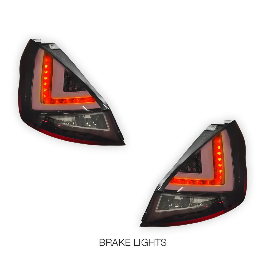 Ford Fiesta WT (2009 - 2014) 3D LED Stripe Tail Lights LH + RH - Image 9