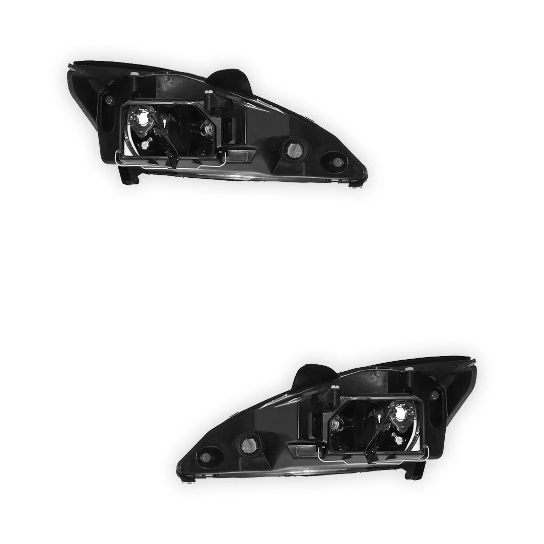 Ford Focus LR (2002 - 2005) Halogen OEM Style Headlights LH + RH - Image 3