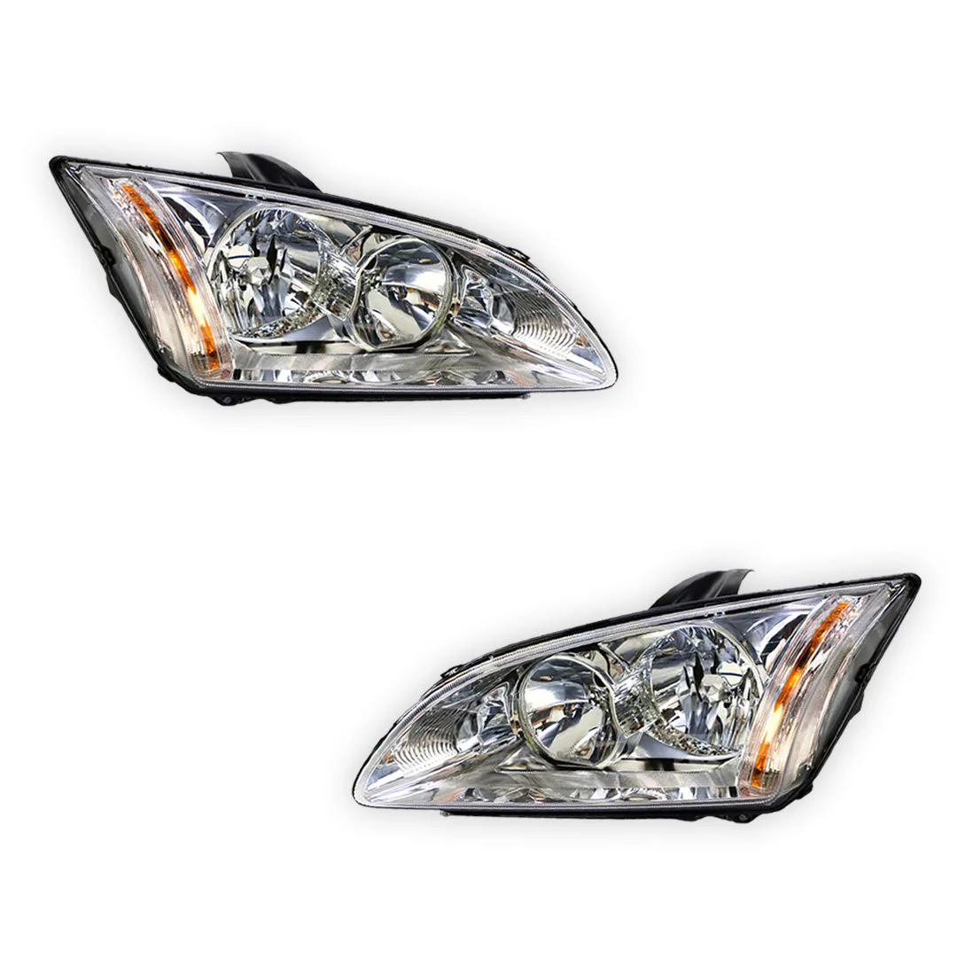 Ford Focus LS / LT (2005 - 2007) OEM Style Headlights LH + RH - Image 2