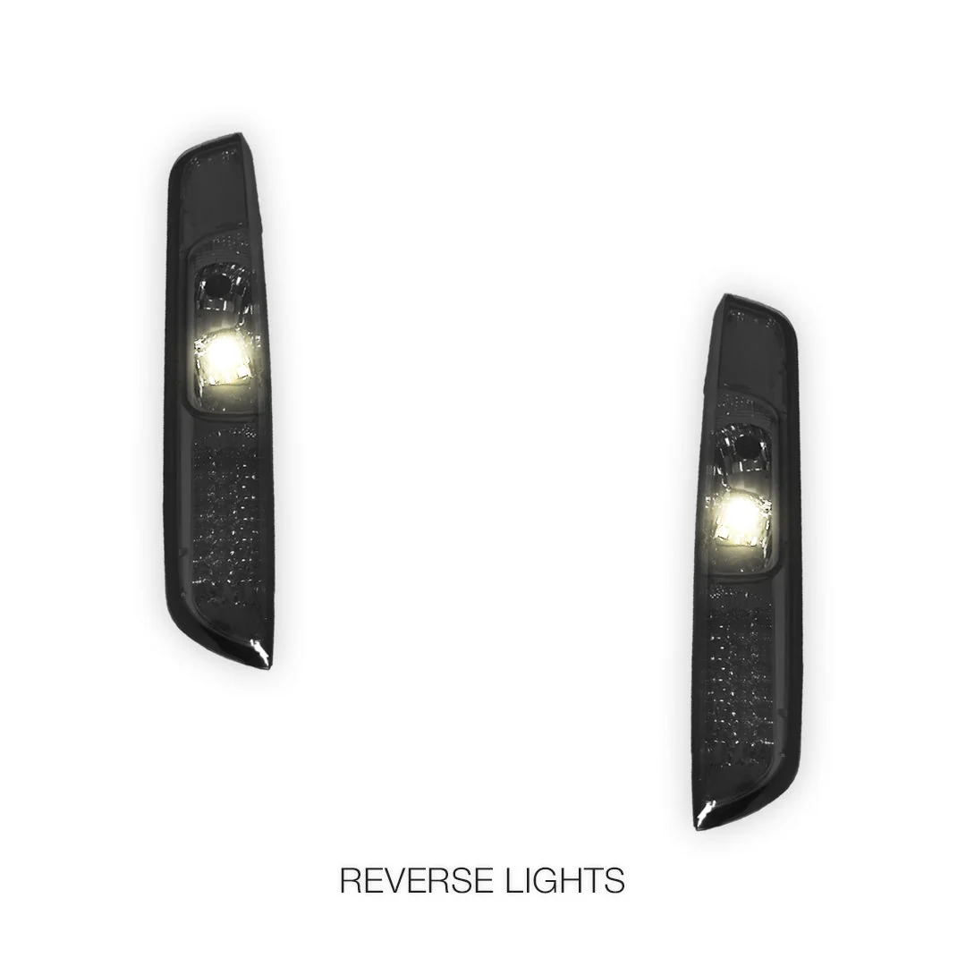 Ford Focus LS / LT (2005 - 2008) Smoked Black LED Tail Lights LH + RH - Image 5