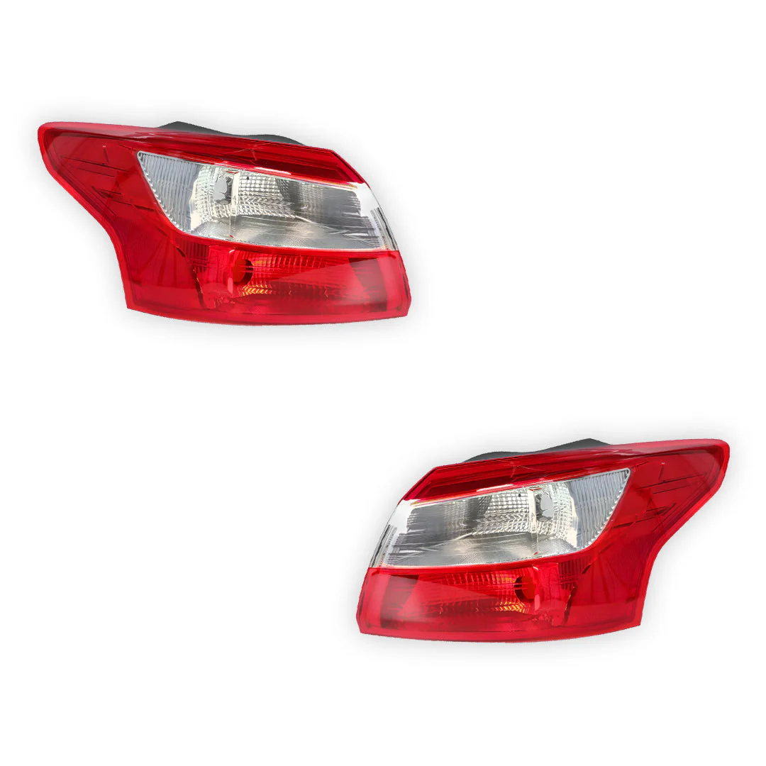 Ford Focus LW (2011 - 2012) OEM Style Tail Lights LH + RH - Image 2