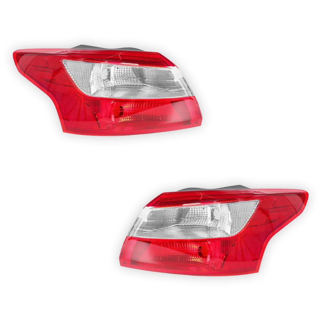 Ford Focus LW (2012 - 2015) OEM Style Tail Lights LH + RH - Image 2