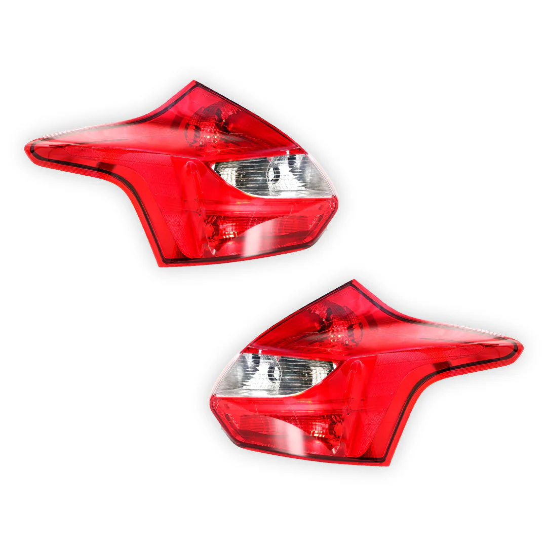 Ford Focus LW (2012 - 2015) OEM Style Tail Lights LH + RH - Image 2