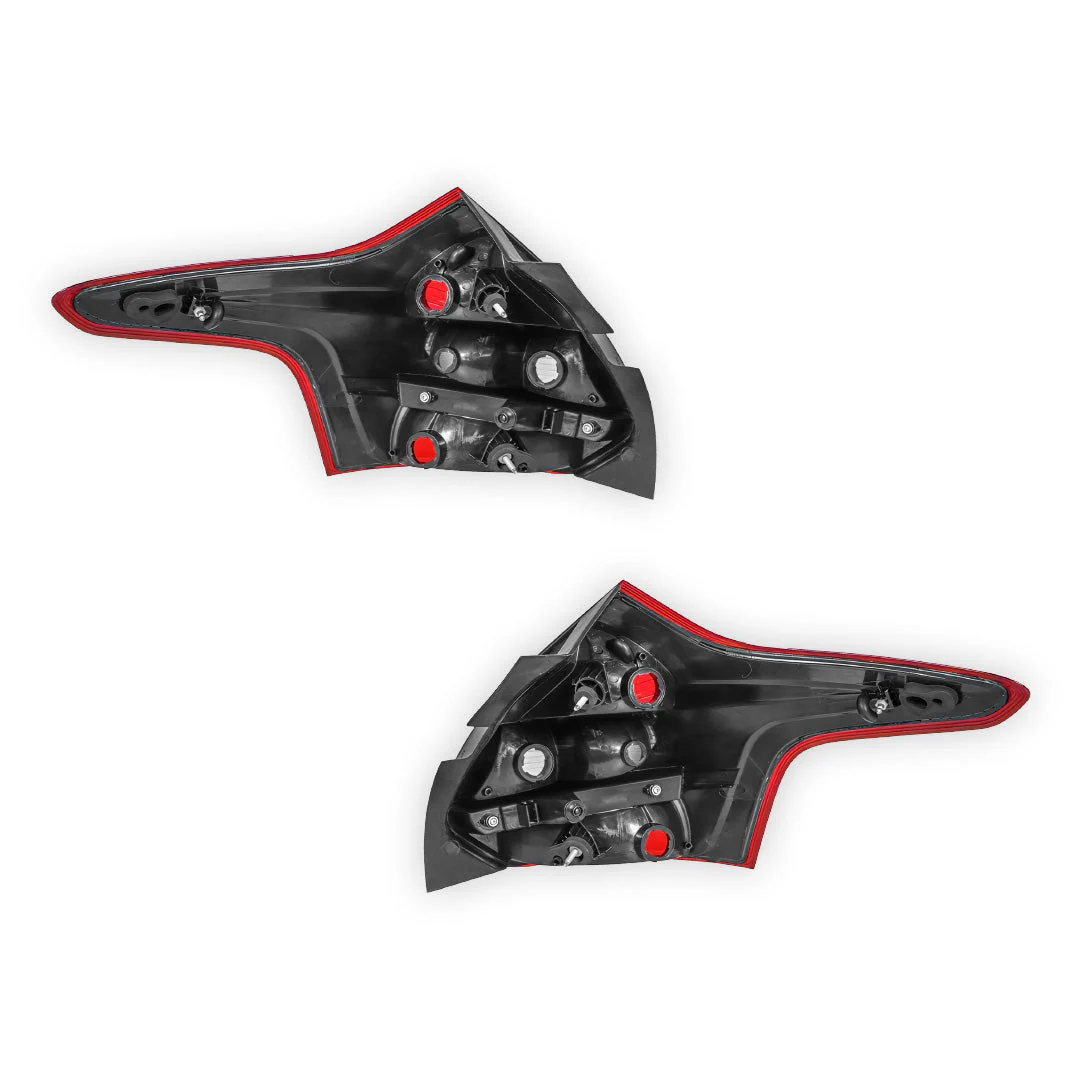 Ford Focus LW (2012 - 2015) OEM Style Tail Lights LH + RH - Image 3