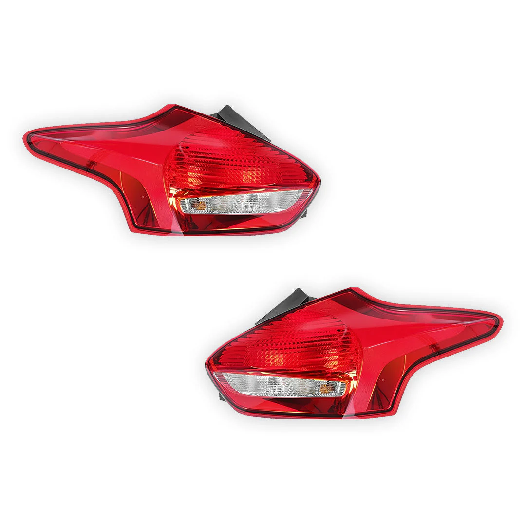 Ford Focus LZ (2015 - 2018) Genuine Without LED Tail Lights LH + RH - Image 2