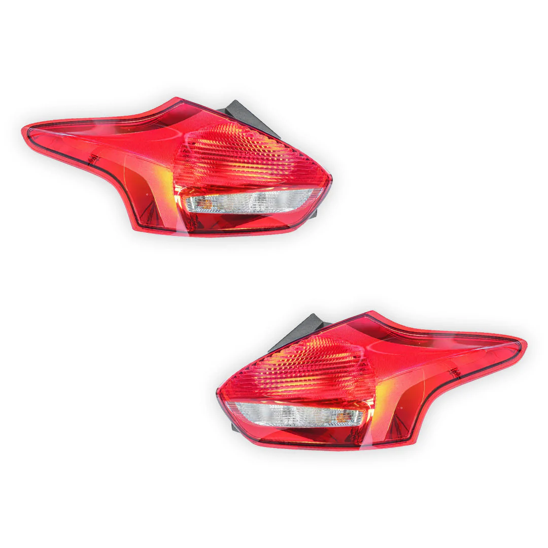 Ford Focus LZ (2015 - 2018) Genuine Tail Lights LH + RH - Image 2