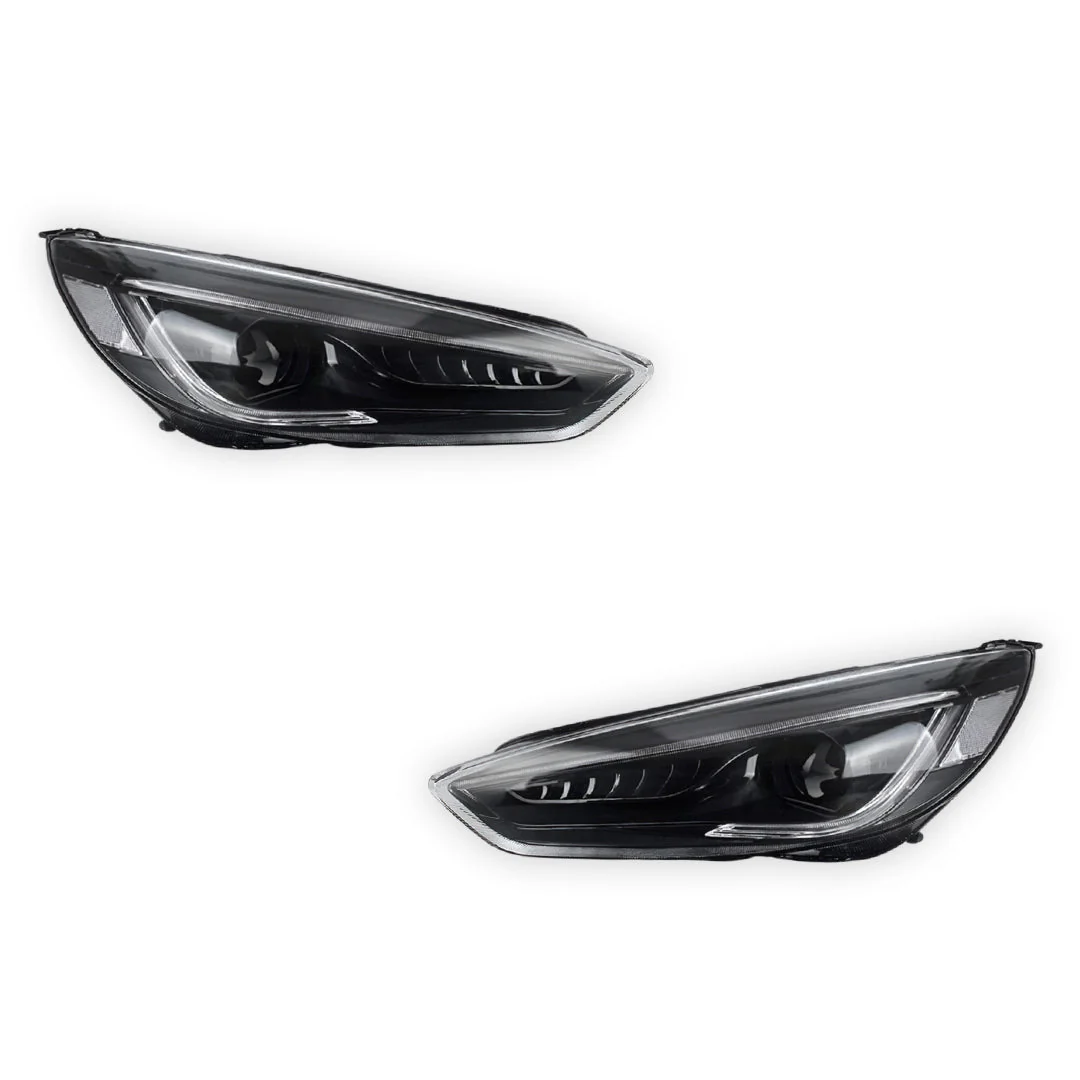 Ford Focus LZ (2015 - 2018) LED Headlights Halo DRL LH + RH - Image 6