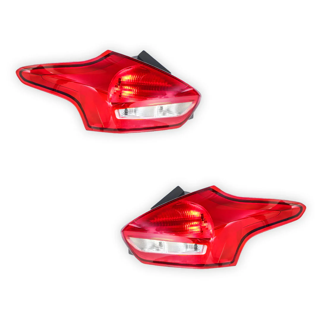 Ford Focus LZ (2015 - 2018) OEM Style Tail Lights LH + RH - Image 2