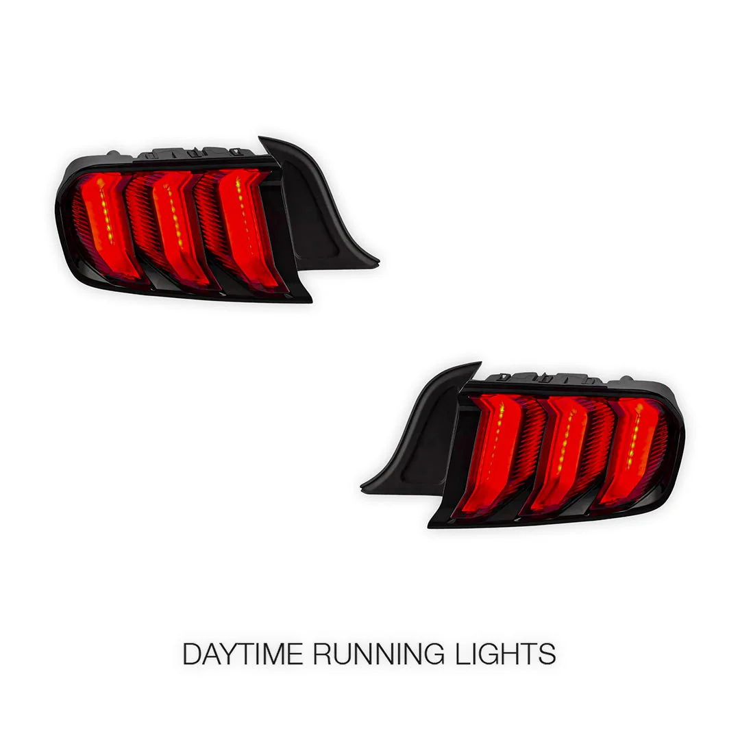 Ford Mustang FM / FN (2015 - 2021) Sequential Red Full LED Tail Lights LH + RH - Image 2