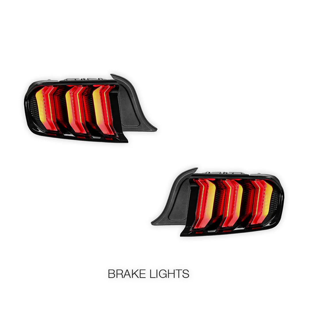 Ford Mustang FM / FN (2015 - 2021) Sequential Smoked Full LED Tail Lights LH + RH - Image 3