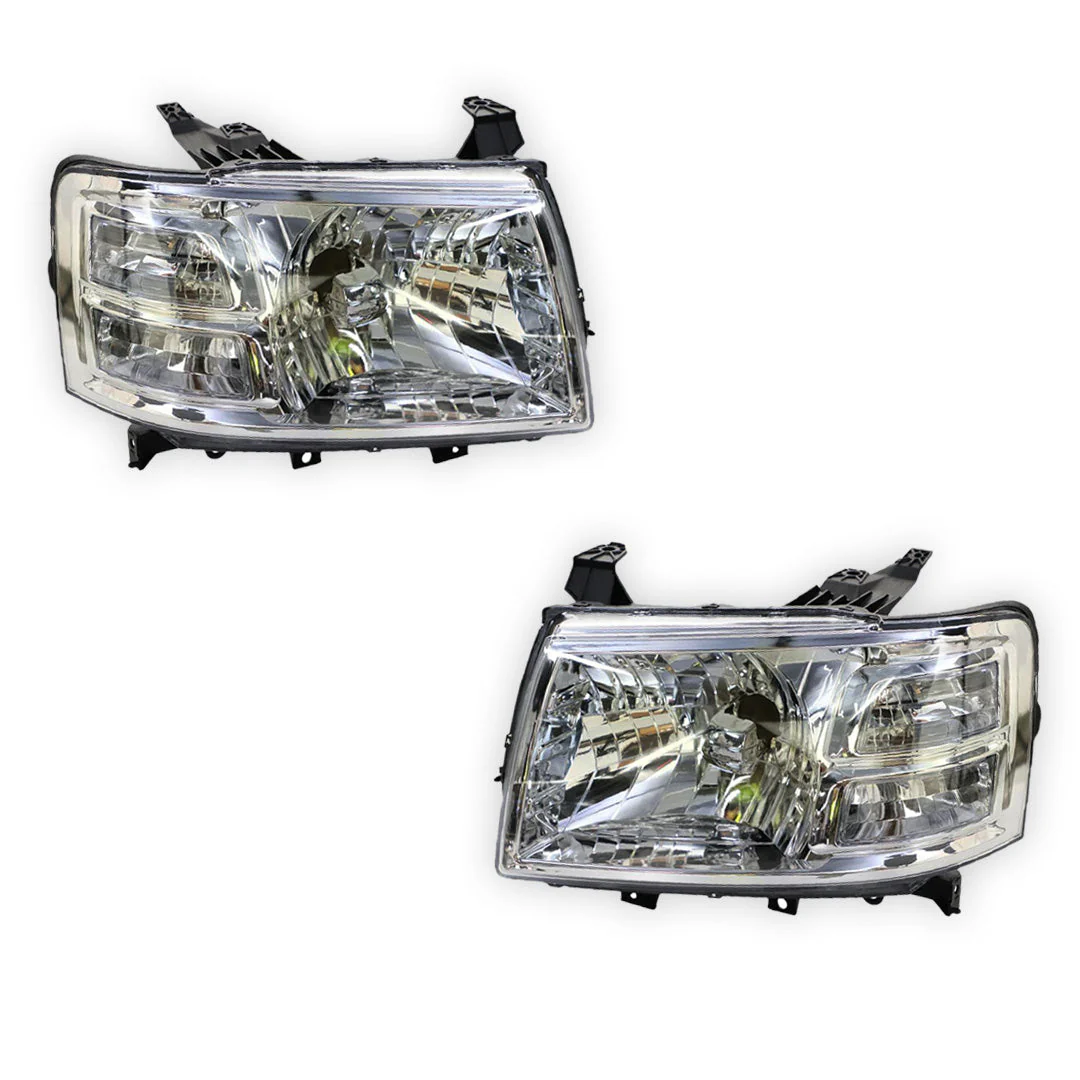 Ford Ranger PJ (2006 - 2009) OEM Style Headlights LH + RH - Image 2