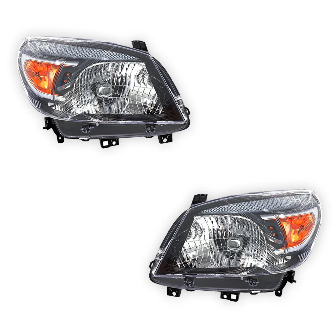 Ford Ranger PK (2009 - 2011) OEM Style Headlights LH + RH - Image 2