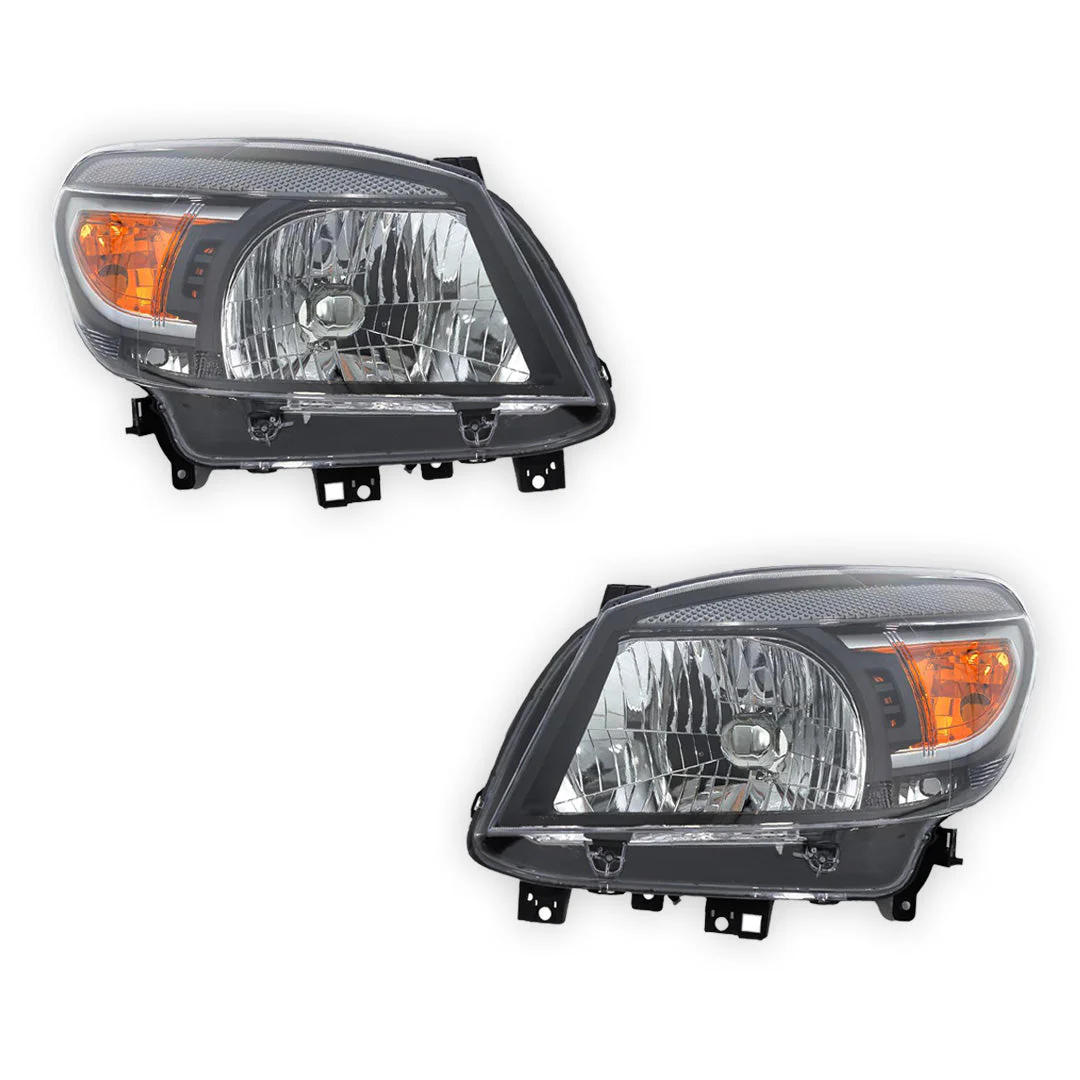 Ford Ranger PK (2009 - 2011) OEM Style Headlights LH + RH - Image 2