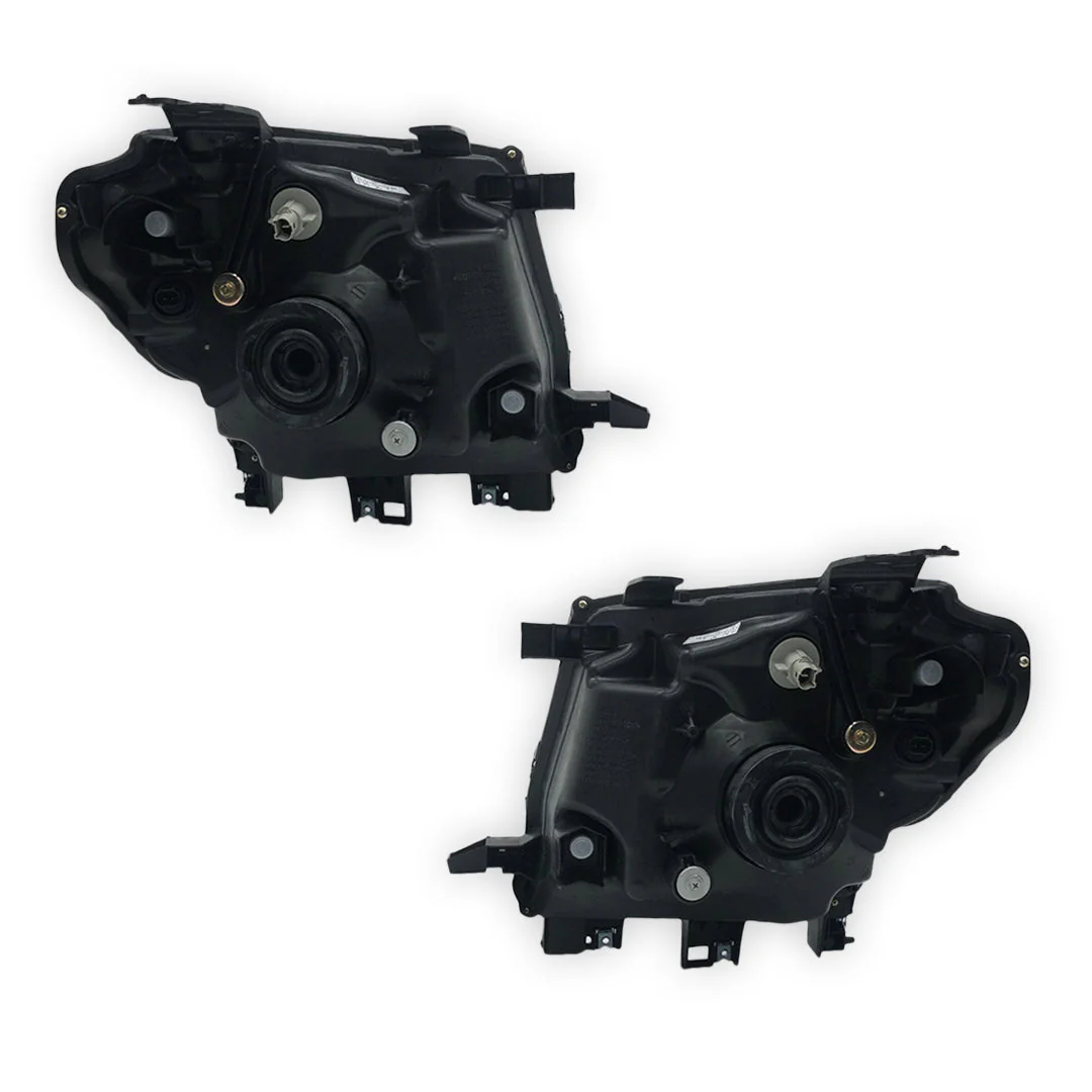Ford Ranger PX (2011 - 2015) Black OEM Style Headlights LH + RH - Image 3