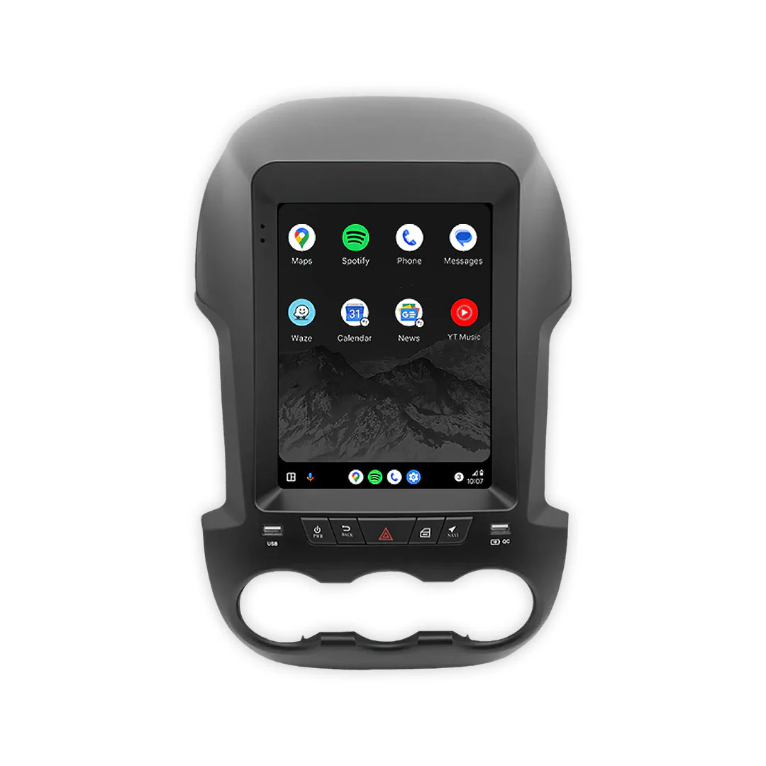 Ford Ranger PX MK1 (2011 - 2015) 9" 9.7" Wireless Android 15 Head Unit for Apple CarPlay / Android Auto - Image 2