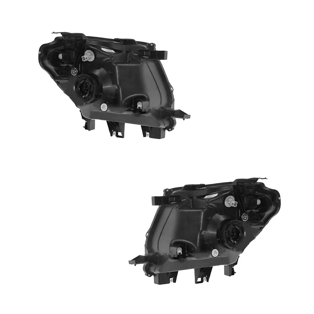 Ford Ranger PX MK1 (2011 - 2015) Chrome Halogen OEM Style Headlights LH + RH - Image 3