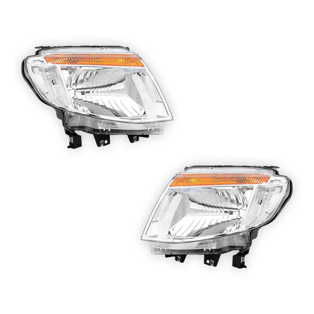 Ford Ranger PX MK1 (2011 - 2015) Genuine Headlights LH + RH - Image 2