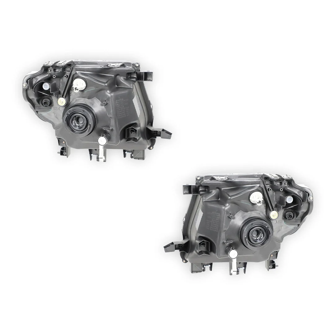 Ford Ranger PX MK1 (2011 - 2015) Headlights Black LH + RH - Image 3
