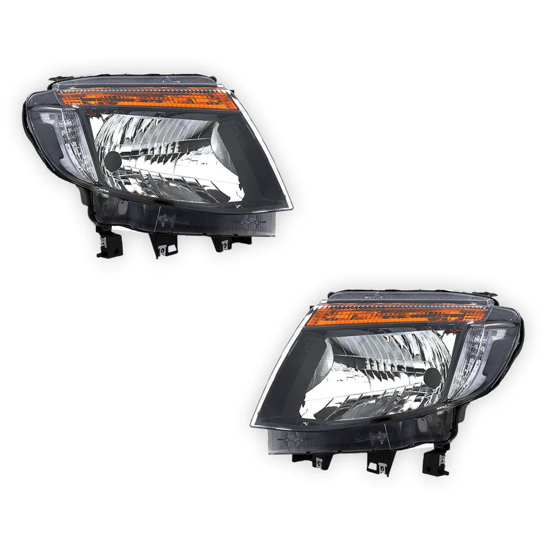 Ford Ranger PX MK1 (2011 - 2015) OEM Style Headlights LH + RH - Image 2
