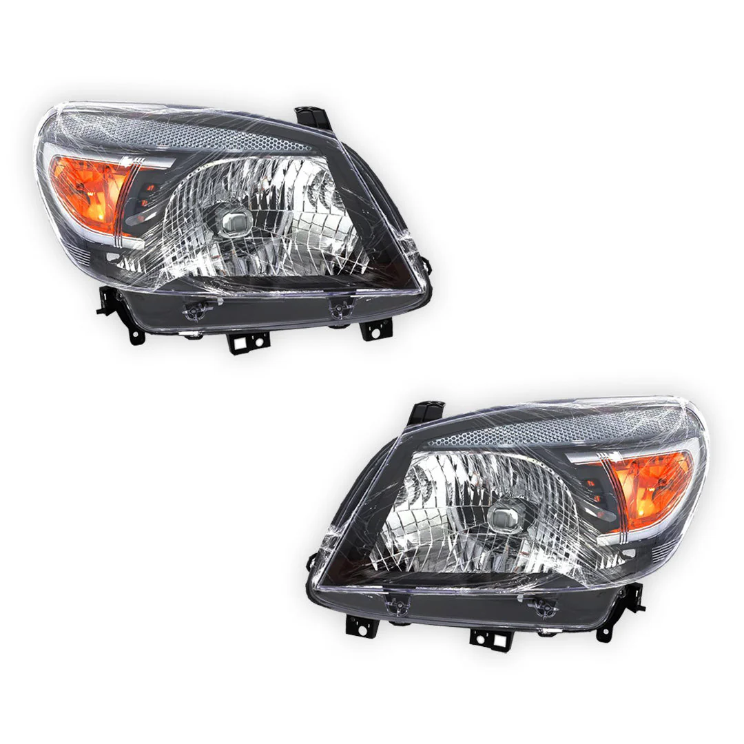 Ford Ranger PX MK1 (2011 - 2015) OEM Style Headlights LH + RH - Image 2
