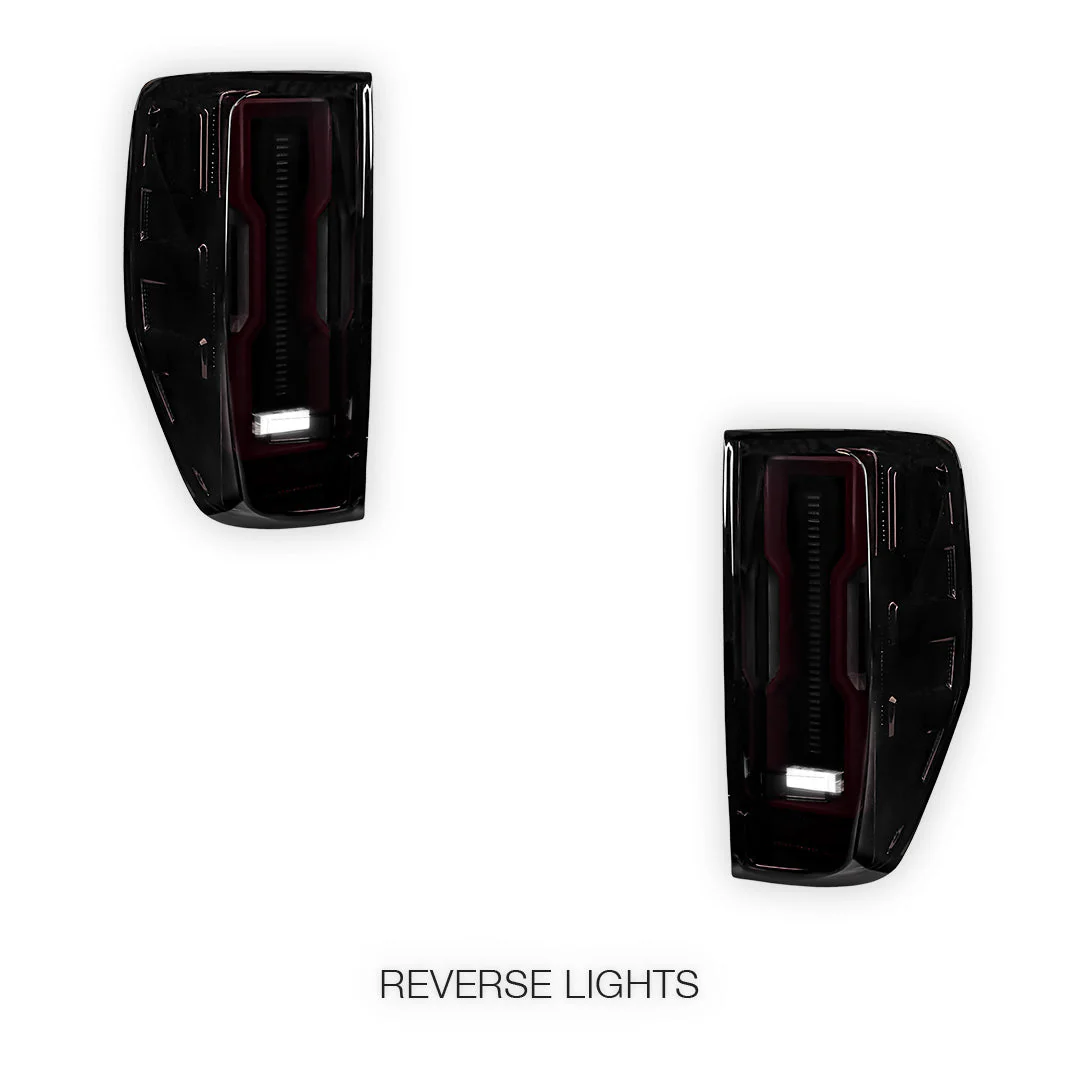 Ford Ranger PX MK1 / MK2 / MK3 (2011 - 2021) Smoked Sequential Full 3D LED Stripe Bar Tail Lights LH + RH - Image 5