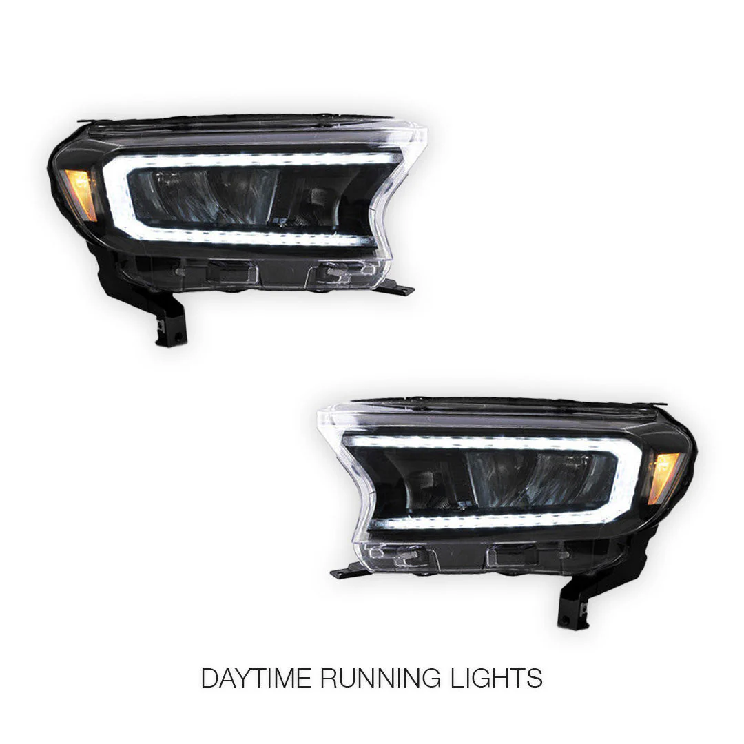 Ford Ranger PX MK2 MK3 (2015 - 2020) Sequential Indicator "FROST" Headlights LH + RH - Image 3