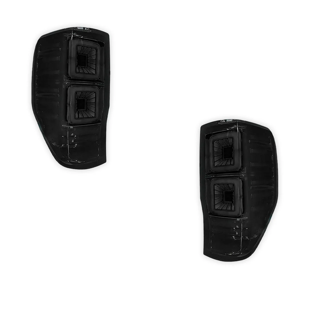 Ford Ranger PX MK1 / MK2 / MK3 (2012 - 2021) Smoked Block-Style LED Tail Lights LH + RH - Image 6