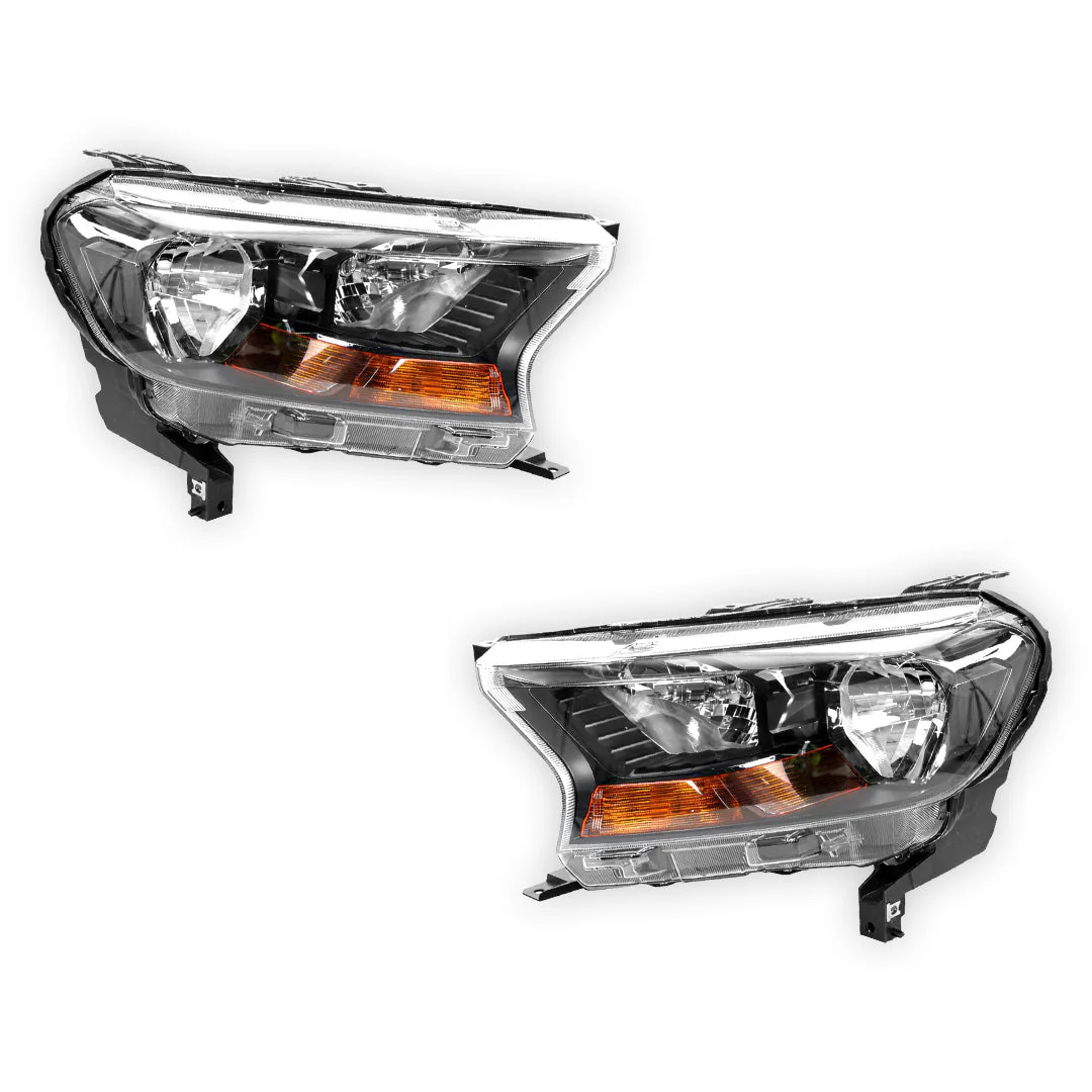 Ford Ranger PX MK2 (2015 - 2018) Genuine Headlights LH + RH - Image 2
