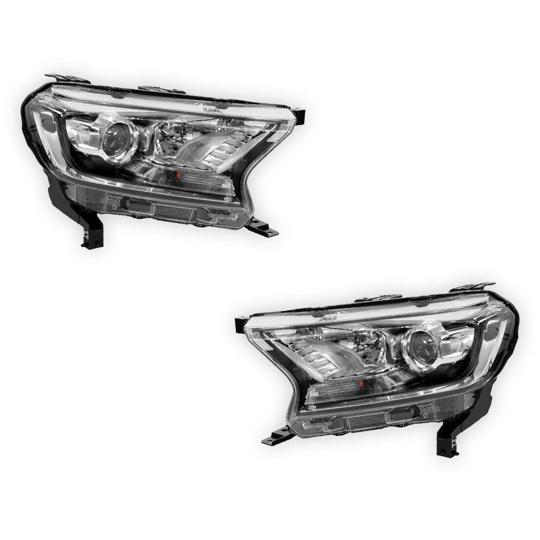 Ford Ranger PX MK2 (2015 - 2018) Genuine Headlights LH + RH - Image 2