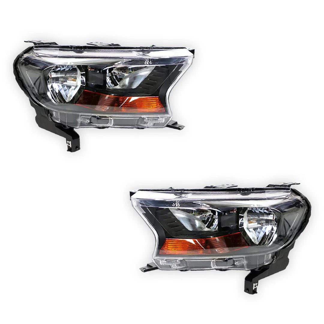 Ford Ranger PX MK2 (2015 - 2018) OEM Style Headlights LH + RH - Image 2