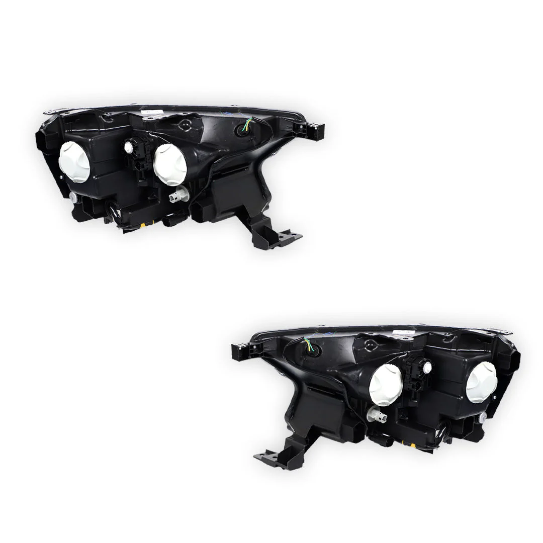Ford Ranger PX MK2 (2015 - 2018) OEM Style Headlights LH + RH - Image 3
