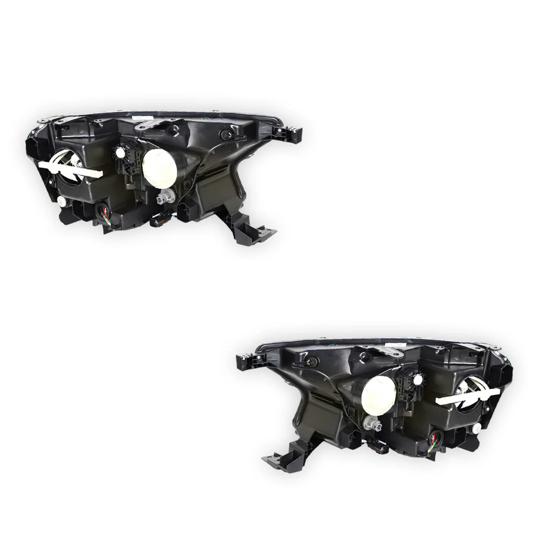 Ford Ranger PX MK2 (2015 - 2018) OEM Style Headlights LH + RH - Image 3