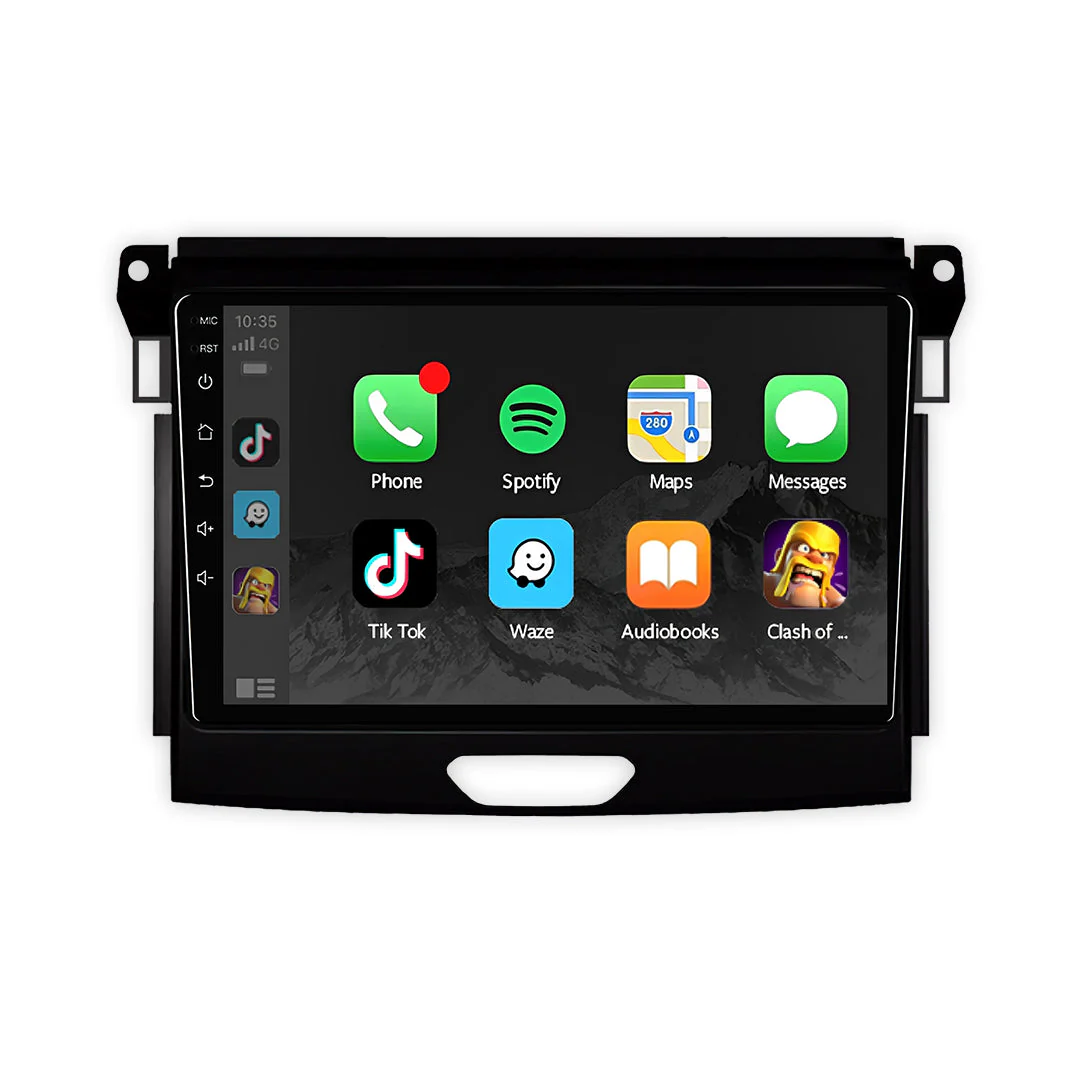 Ford Ranger PX MK2 / MK3 (2016 - 2022) 9" 13.3" Wireless Android 15 Head Unit for Apple CarPlay / Android Auto for Factory Non-Touchscreen - Image 2