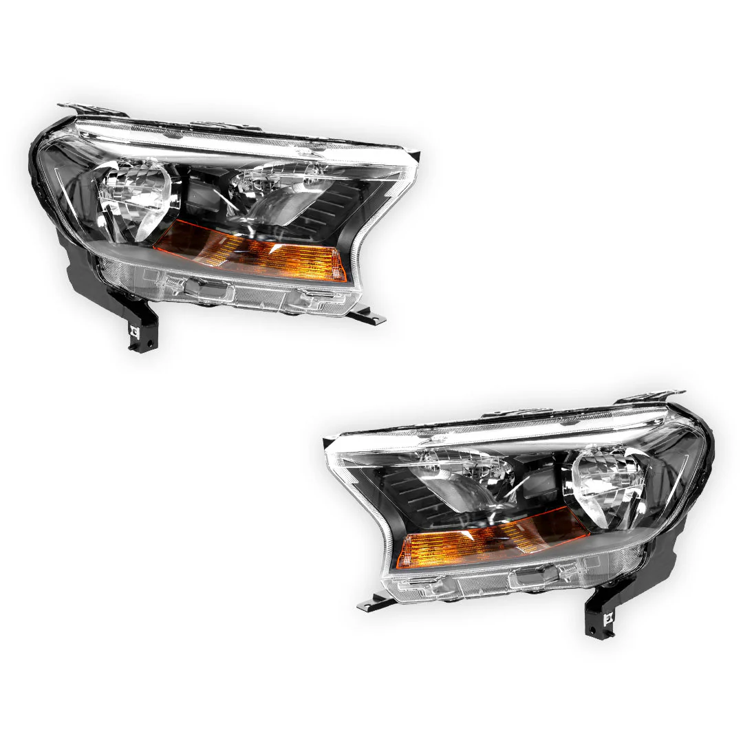 Ford Ranger PX MK3 (2018 - 2020) Genuine Headlights LH + RH - Image 2