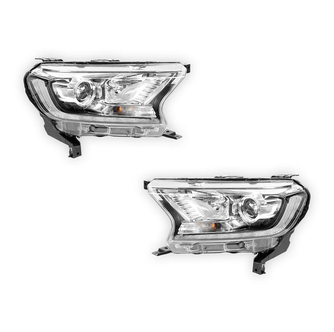 Ford Ranger PX MK3 (2018 - 2020) Genuine Headlights LH + RH - Image 2