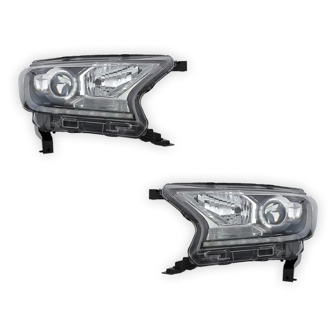 Ford Ranger PX MK3 (2018 - 2020) OEM Style Headlights LH + RH - Image 2