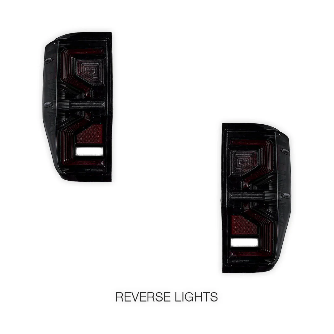 Ford Ranger PX MK1 / MK2 (2012 - 2018) Sequential Smoked Full LED Tail Lights LH + RH - Image 5